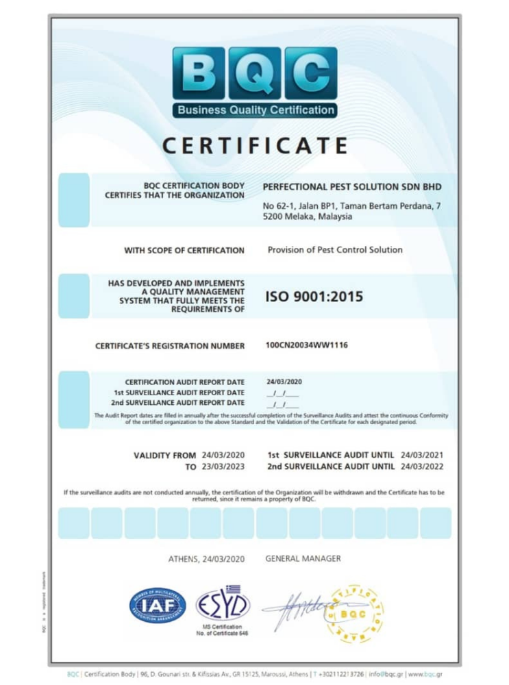 Business Quality Certification
